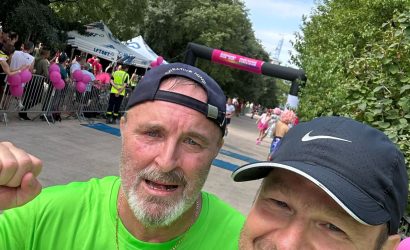 M. Hotton amputé du membre inférieur aux Euros games avec son frère